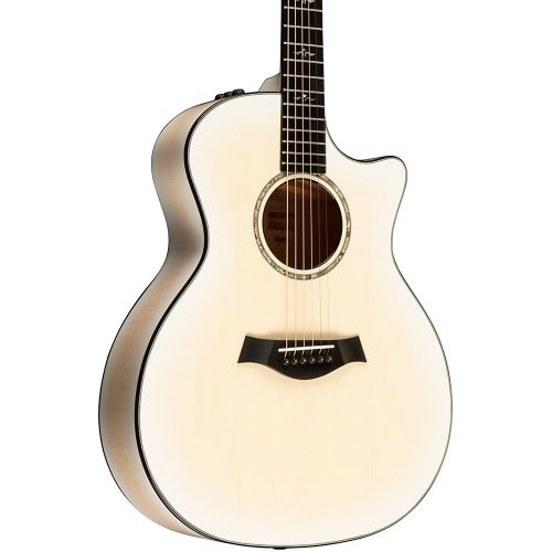 Taylor 614ce Limited Edition 50th Anniversary Grand Auditorium Acoustic-Electric Guitar Trans White Edgeburst