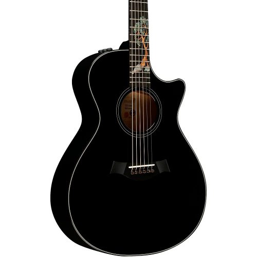 Taylor Custom All Urban Ash Grand Concert Acoustic-Electric Guitar Dark Turquoise Metallic