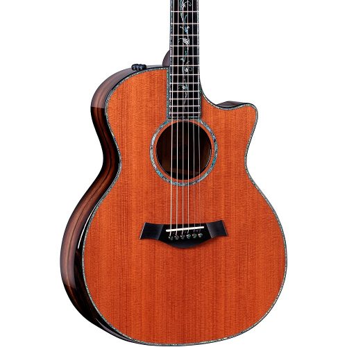 Taylor Custom Sinker Redwood-Black Limba Grand Auditorium Acoustic-Electric Guitar Natural