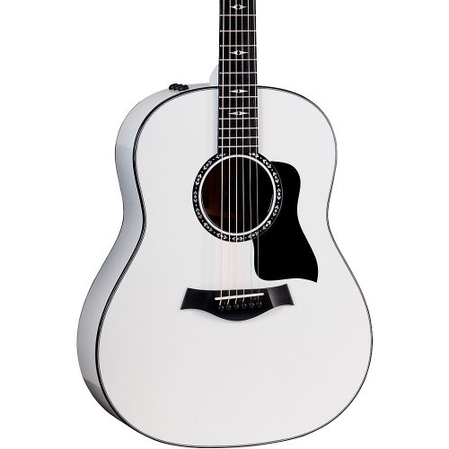 Taylor Custom Torrefied Sitka Spruce-Neo-Tropical Mahogany Grand Pacific Acoustic-Electric Guitar Pearl White