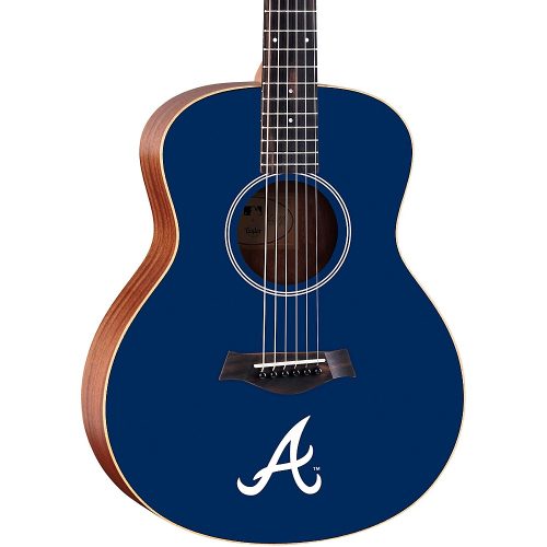Taylor x MLB GS Mini Acoustic Guitar Atlanta Braves Graphic