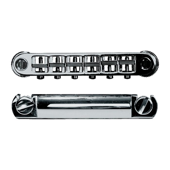 TonePros Metric Locking Tune-o-matic/Tailpiece Set (large posts) Chrome