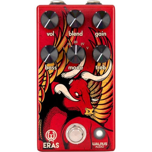 Walrus Audio Eras Five State Distortion Effects Pedal Red