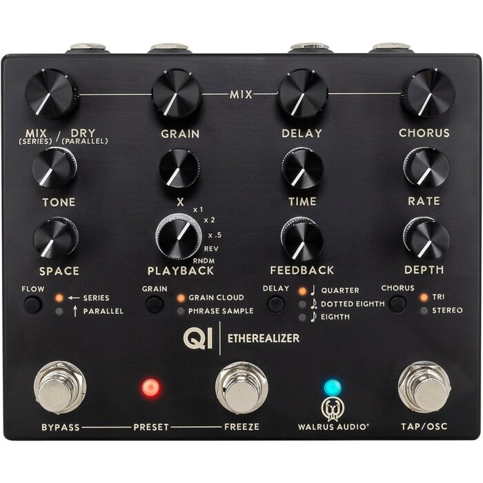Walrus Audio Qi Etherealizer Multi-Effects Pedal Black
