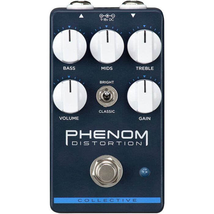 Wampler Phenom Distortion Effects Pedal Grey