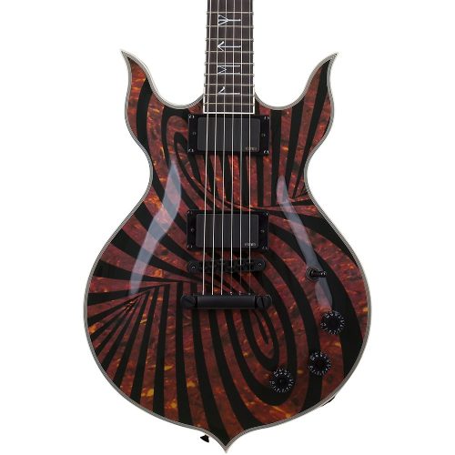 Wylde Audio Heathen Grail Electric Guitar Tortoise Black Blizzard