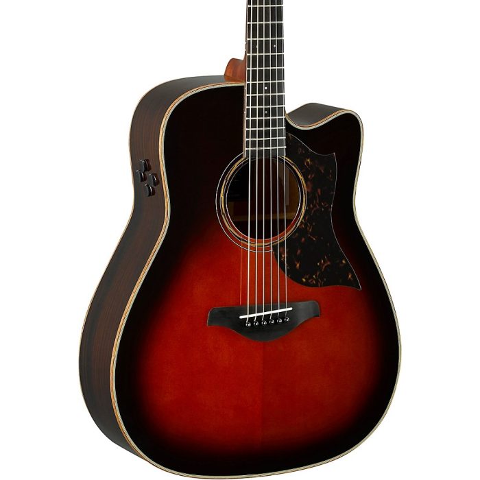 Yamaha A-Series A3R Dreadnought Acoustic-Electric Guitar Tobacco Brown Sunburst