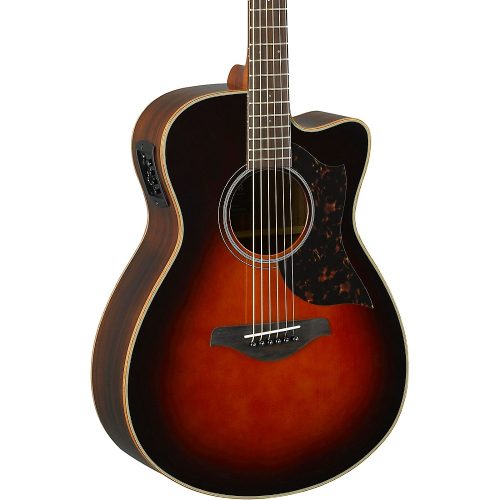 Yamaha A-Series AC1R Cutaway Concert Acoustic-Electric Guitar Tobacco Sunburst