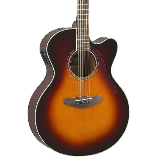 Yamaha CPX600 Medium Jumbo Acoustic-Electric Guitar Old Violin Sunburst