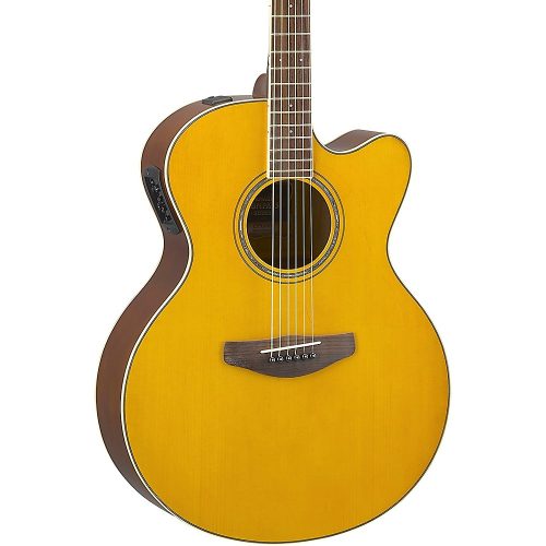 Yamaha CPX600 Medium Jumbo Acoustic-Electric Guitar Vintage Tint