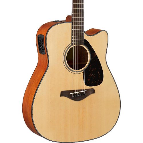 Yamaha FG Series FGX800C Acoustic-Electric Guitar Natural