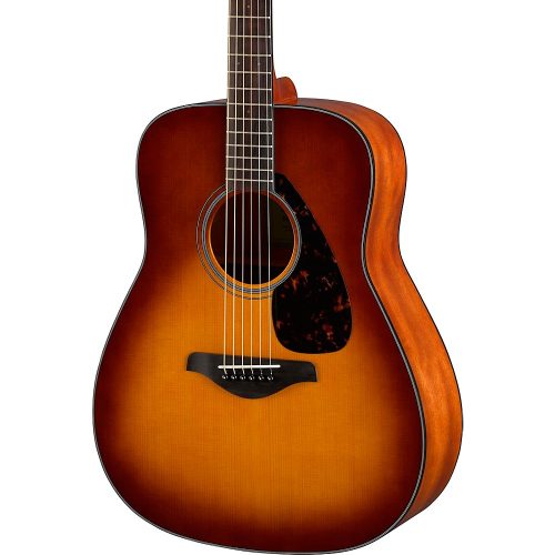 Yamaha FG800J Solid Spruce Top Dreadnought Acoustic Guitar Sand Burst