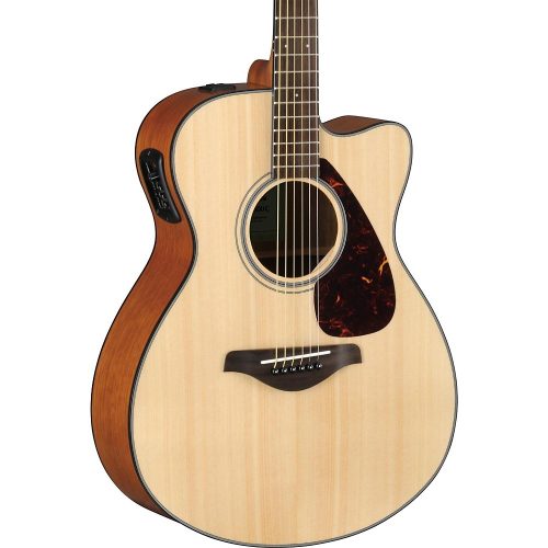 Yamaha FSX800C Small-Body Acoustic-Electric Guitar Natural