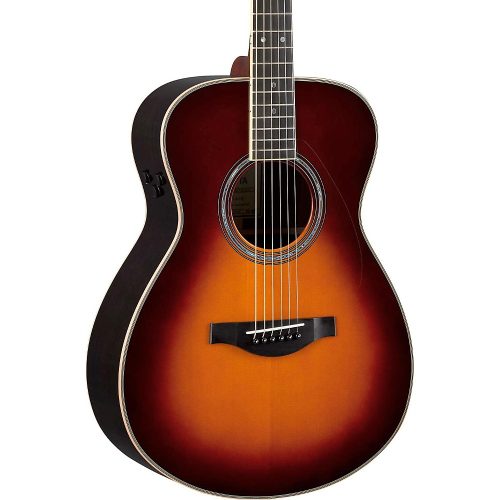 Yamaha LS TransAcoustic Jumbo Concert Acoustic-Electric Guitar Brown Sunburst