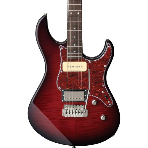 Yamaha Pacifica 611 Tremolo Electric Guitar Dark Red Burst