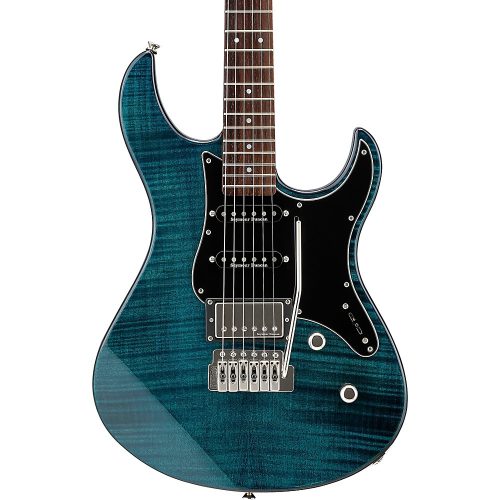 Yamaha Pacifica PAC612VIIFM Flame Maple Electric Guitar Indigo Blue