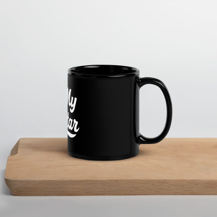 Get My Guitar Official 2025 Logo Black Glossy Mug - Image 4