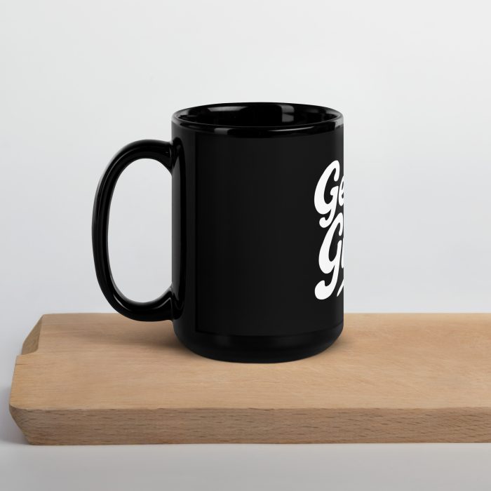 Get My Guitar Official 2025 Logo Black Glossy Mug - Image 6